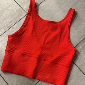 Lululemon Power Pivot Ribbed Tank Top